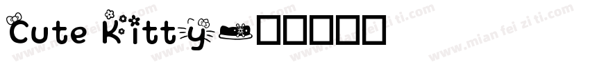 Cute Kitty字体转换